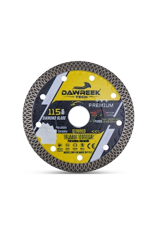 Dawreek Dt005cd 115mm Premium Sürekli Çember Pro Elmas Testere Seramik