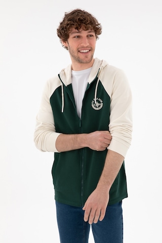 U.s. Polo Assn. Erkek Koyu Yeşil Hırka Örme 50293396-vr079 Koyu Yesıl Koyu Yeşil