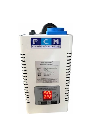 Fcm 1KVA Kombi Voltaj Regülatörü Fcm 1KVA Kombi Voltaj Regülatörü