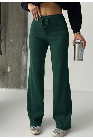 Fit Comfort Bej Salaş Pantolon Petrol Yeşili A6011 Yeşil