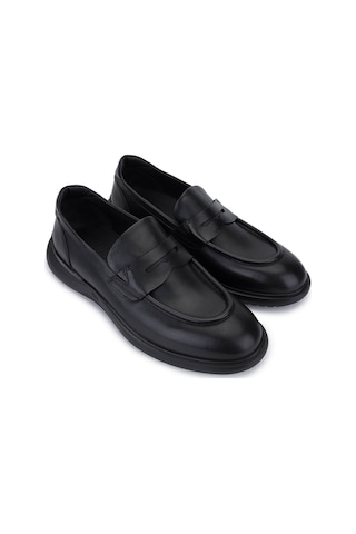 Giampiero Nicola Erkek Hakiki Deri Siyah Casual Ayakkabı 664 46202a Erk Ayk Sk25-26 Nero Siyah