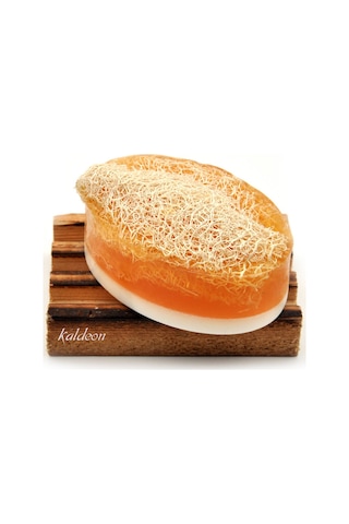 Kabak Lifli El Yapımı Doğal Ballı Eşek Sütü Sabunu 120 G