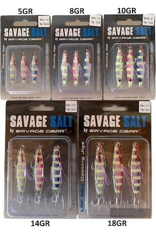 Savage Gear Psycho Sprat Lrf Jig 3 Adet Turkish Zebra Mix Savage Gear Psycho Sprat Lrf Jig 3 Adet Turkish Zebra Mix
