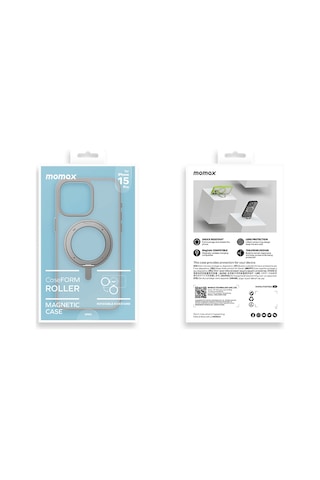 Momax MRAP23ME Apple Uyumlu iPhone 15 Pro Roller Magsafe Kılıfı