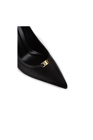 Deery Kadın Siyah Özel Doku Stiletto - V0t30zsyhm01 siyah