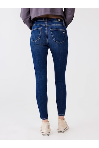 Ltb Tanya X Dar Paça Kadın Jean Pantolon 010095103015704 - 54994 Koyu Mavi