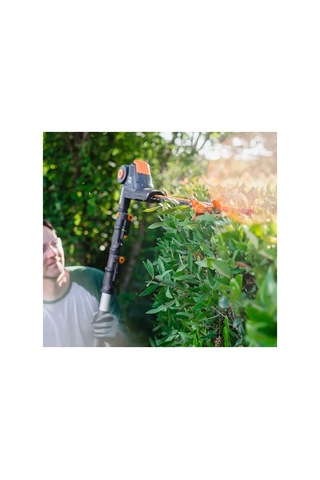 Wa0308 Wg349e İle Uyumlu 45cm Profesyonel Açı Ayarlı Çit Budama Aparatı, Başlığı Direk Çit Düzeltici Başlığı Wg349e İle Uyumlu