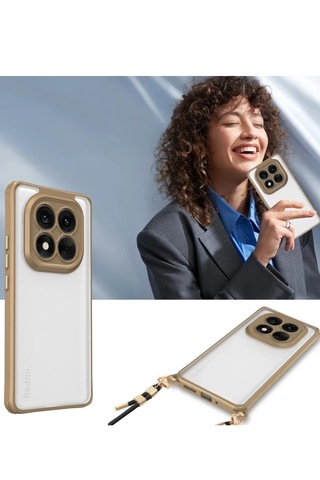 Xiaomi Redmi Note 14 Pro Plus Uyumlu Kılıf Penta Silikon Kılıf - Şeffaf