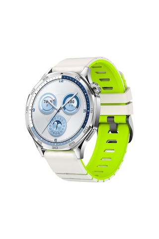 Huawei Watch Gt 6/5/4/3/2 Pro 46mm Ultimate Se Elite Kordon Double Soft Yumuşak Silikon Band Str-27