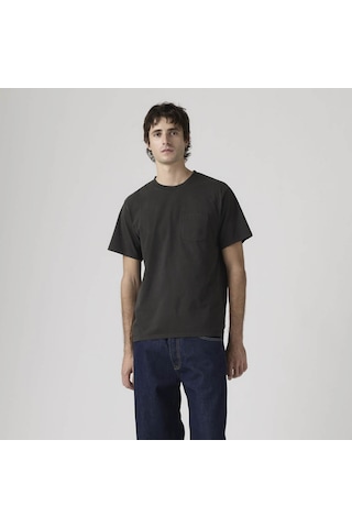 Levis Essential Pocket Tee Siyah Erkek T-shirt 005h0-0039 Siyah