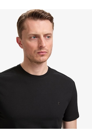 Pierre Cardin Erkek Siyah Tişört Basic 50325307-vr046