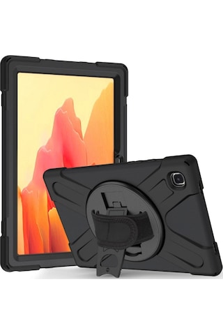 Samsung Galaxy Uyumlu T220 Tab A7 Lite 8.7 Kılıf Amazing Tablet Kapak - Siyah Laptop Çantası