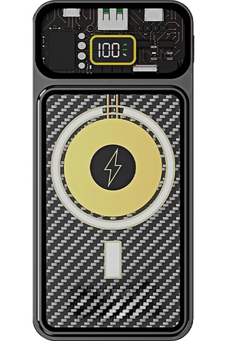Zuidid Ultimate ZW13 10.000mAh Wireless Transparan Powerbank