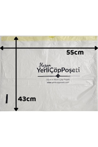 Missidea Akıllı Kedi Tuvaleti Tüm Modeller İle Uyumlu Çöp Poşeti 55x43cm 3x15 Adet - 45 Poşet