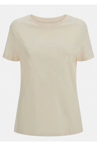 Guess Önde Logolu T-shirt Beyaz Beyaz