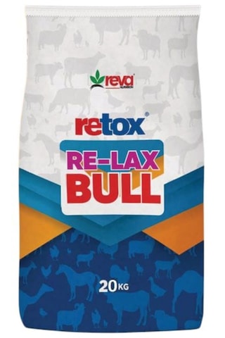 Retox Re-lax Bull Erkek Besi Hayvanları İçin Sakinleştirici 20 Kg