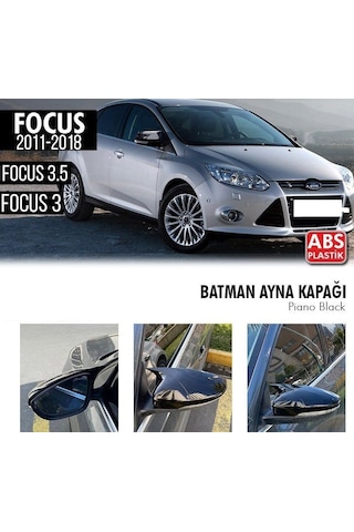 Ford Focus 3 - 3.5 (2011 - 2018) Sedan Batman Ayna Kapağı (parlak Siy