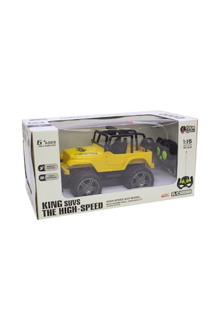 Kumandalı Jeep Işıklı Şarjlı Full Fonksiyon 24 CM