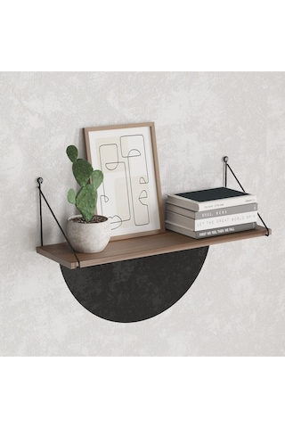 Decormet Armoni Raf Seti 1 Raflı 200 720 Ceviz Çok Renkli