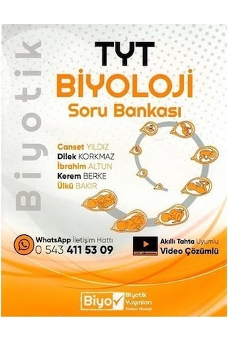 Biyotik Tyt Soru Bankası Biyoloji