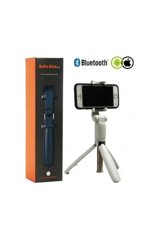 Selfie Stick L01 Bluetooth Kumandalı Selfie Çubuğu Tripod Monopod 5468 Klasik