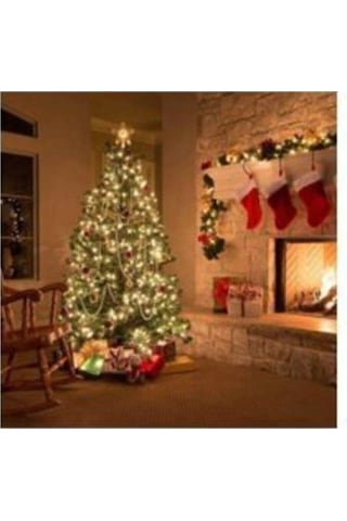 10 Metre 100 Ledli Dekoratif Renkli Peri Led 8 Mod Yılbaşı Ağacı Süsü 220v 100 Led Günışığı 10mt-124 çok Renkli