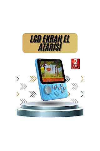 Ceylan Adam 3.5 İnç Mini i Taşınabilir Oyun Konsolu 666 Adet Retro Oyun