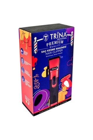 Trina Saç Kesme Makinesi Kırmızı