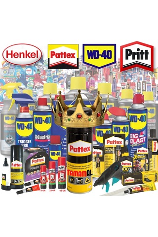 Pattex Silikon Tabancası + 6 Mum Sıcak Silikon Set Henkel N11.2141