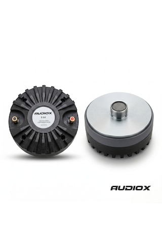 Audıox T-51 51 Mm Titanyum Tweeter Driver Tiz Hoparlör 8 Ohm 120 Watt