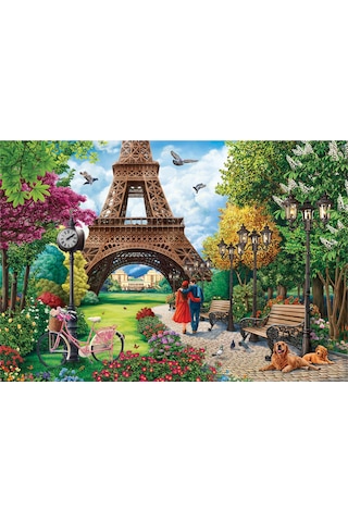 Anatolian 500 Parçalık Puzzle - Paris Baharı 3627