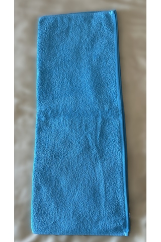 Ağcabay Tekstil Otel Tipi %100 Pamuk Turkuaz Banyo Havlusu 90x150 Ebat 600gr