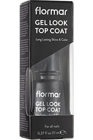 Flormar Gel Look Top Coat Parlak Oje Koruyucu Jel 11 ML