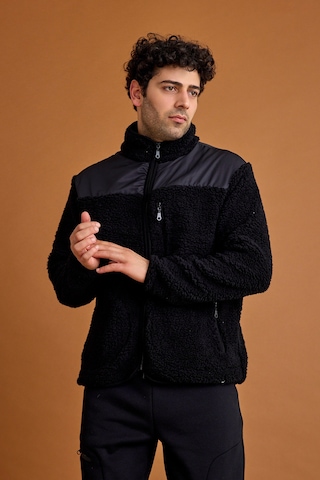 Scorp Orbit Erkek Casual Peluş Mont Siyah Standart Çok Renkli