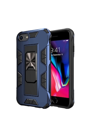 Apple Uyumlu iPhone Se 2020 Kilif Miknatisli Zirh Korumali Silikon Kapak 466280150