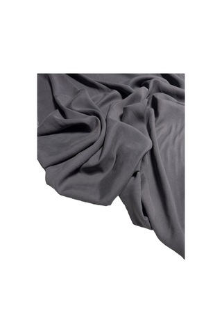 Premium Diagonel Tencel Cupro Kumaş En 140 Cm Yumuşak Ve Dökümlü Gri