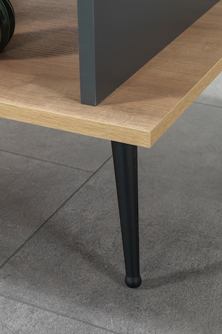 2009 Şile Metal Ayaklı Orta Sehpa , Salon Sehpası Safir Antrasit Safir - Antrasit