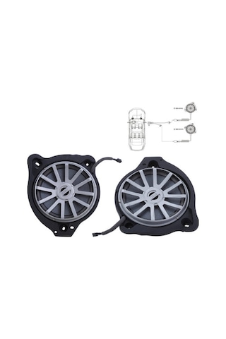STEG BZW80 L/R 20CM AYAK BOŞLUĞU SUBWOOFER UPGRADE AUDIO M-Benz