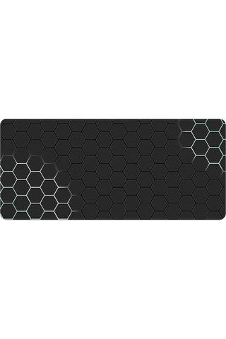 Tongxida 400x1000x3mm Cbtx Kaymaz Kauçuk Petek Desenli Masaüstü Mouse Pad - Stil 1 Stil 1