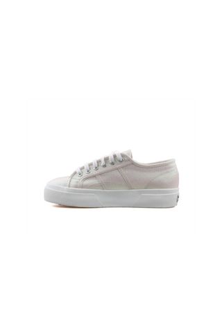 Superga 2740 Platform Lame Beige Kadın Günlük Ayakkabı 2740-platform-lame-beıge Bej 2740-platform-lame-beıge Bej
