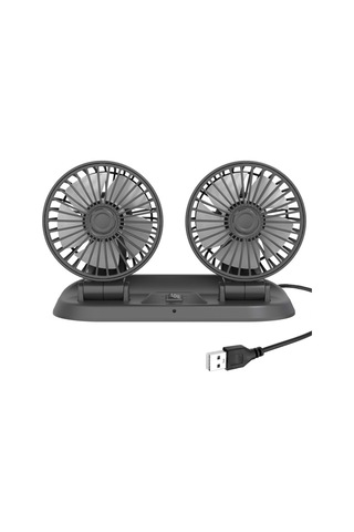 F410 Usb 5v Araba Çift Kalı Kabul Etme Geçici Geçici Park Kartı İle Elektrikli Soğutma Fanı, Boyut:f410