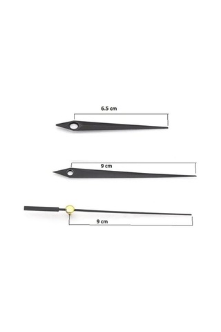 Exizticaret Saat Mekanizması, 1 Adet 16 Mm Uzun Set Sessiz Duvar Saati Mekanizması Askısız Exiznm540 Diğer