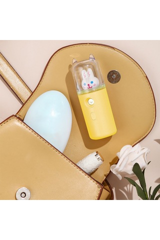 Xindoker Nano Buharlı Yüz Nemlendirici - Usb Şarjlı, 30ml Tank, Soğuk Buhar, Ultra İnce Sprey, El Tutan, Hayvan Desenli Nem Cihazı