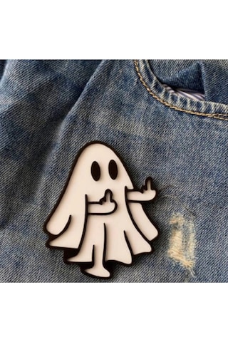 Hayalet Rozeti - Ghost Badge - Rozet - Hediyelik