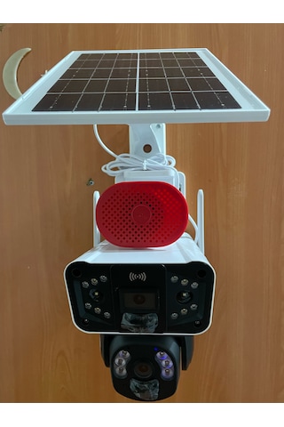 Okam 3915 6mp Çift Lens Sim Kartlı Güneş Enerjili Güvenlik Kamera