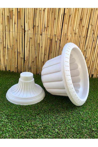 Nergis Saksı 35X43Cm 9.8Lt Çiçek Saksısı Plastik Saksı