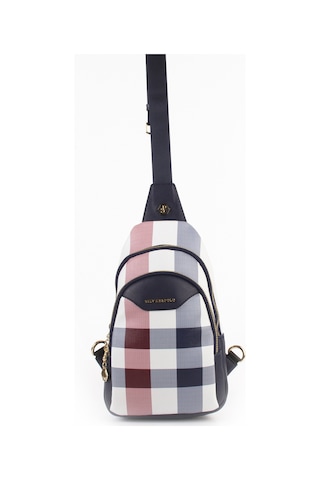 Göğüs Çantası Kadın Silver & Polo 959-34021 Silver Polo Freebag M3 Beyaz-mat Laci