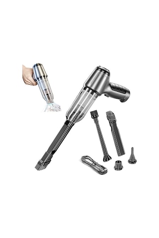 Ally St-6645 Pro 95000pa Portatif Ev Ve Araç Şarjlı El Süpürgesi