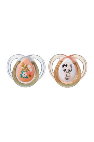 Tommee Tippee Moda Emzik Kız 0-6 Ay + Emzik Askısı-9155 Pembe