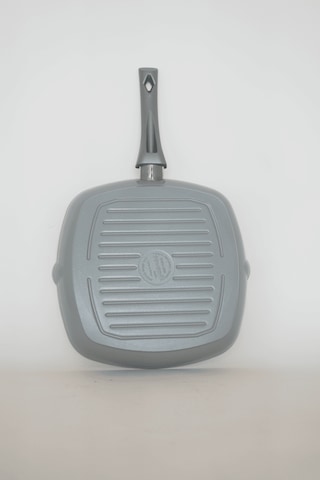 Bonera Seramik 28cm Grill Tava - Gri Gri